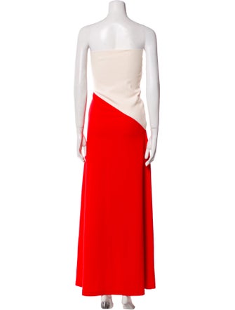 Aaizél Colorblock Pattern Long Dress