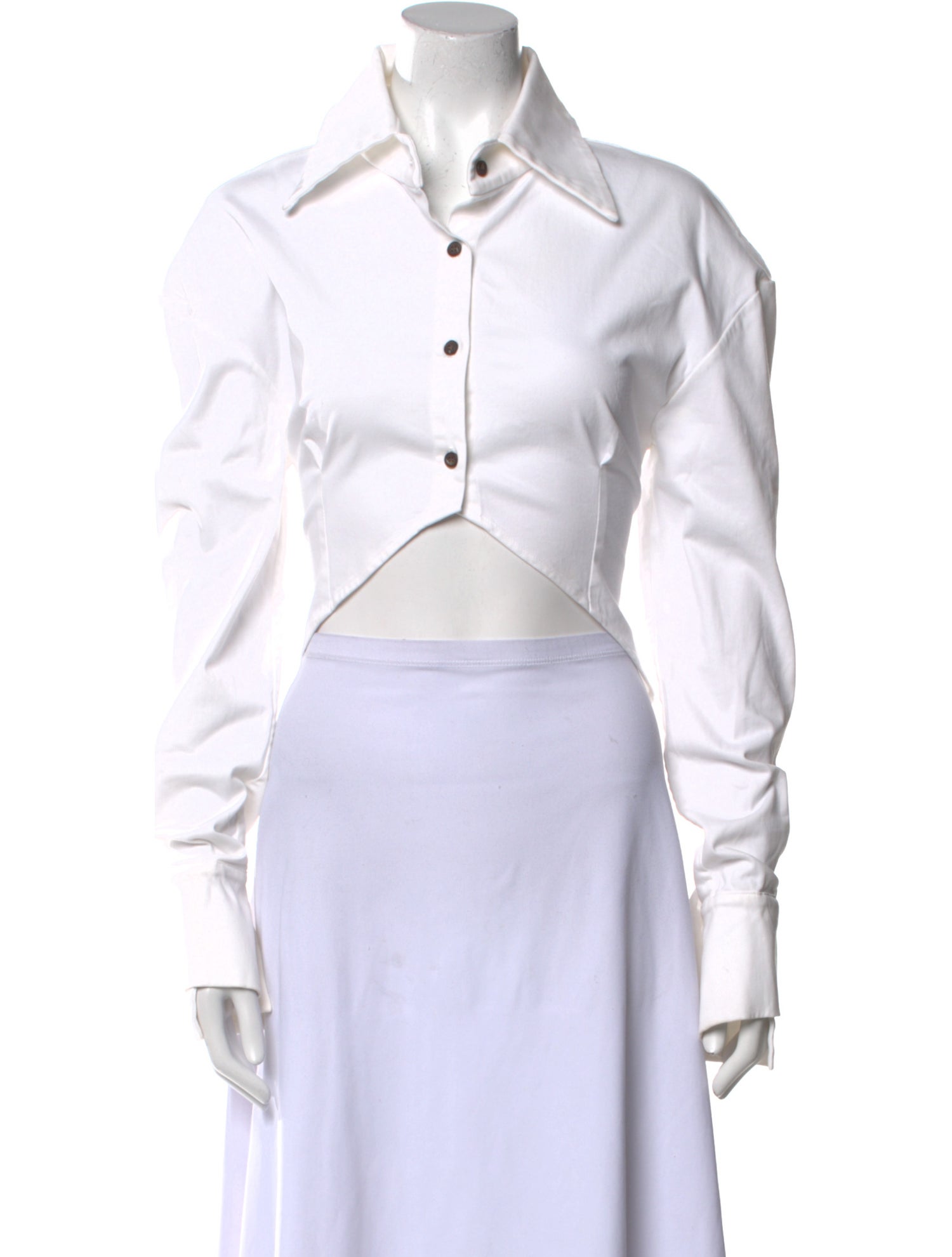 Aaizél Long Sleeve Crop Top