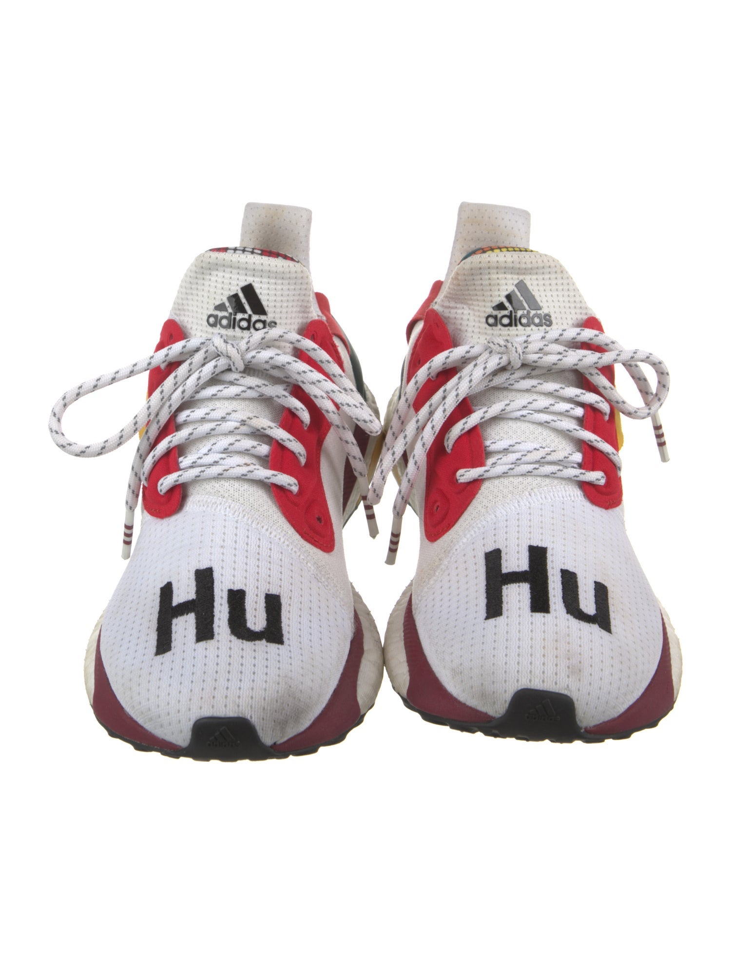 Adidas X Caroline Hu Colorblock Pattern Athletic Sneakers