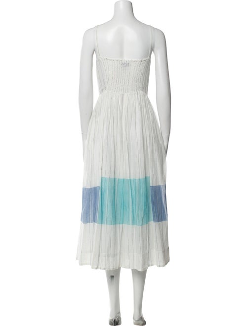 Eka Striped Midi Length Dress