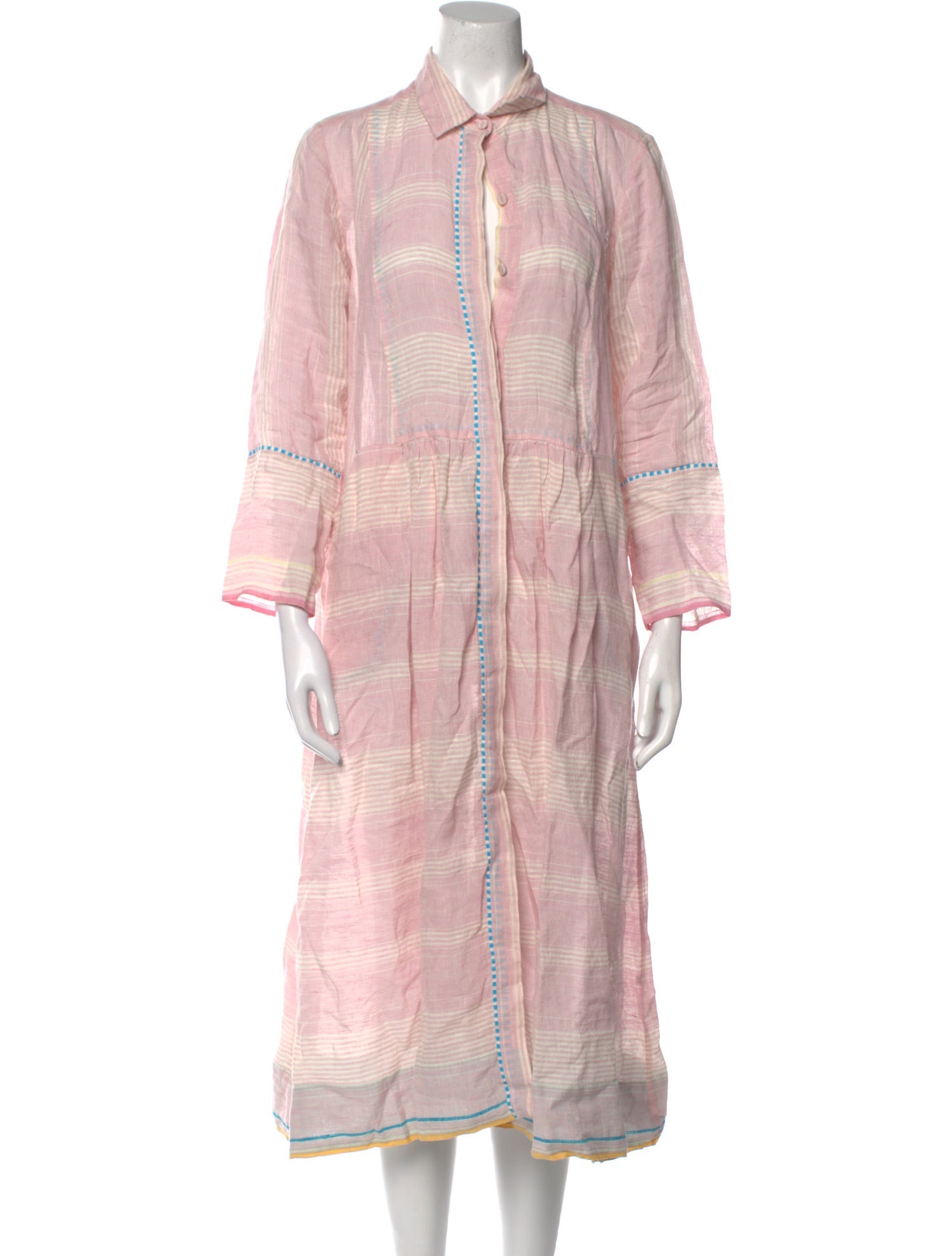 Eka Linen Midi Length Dress