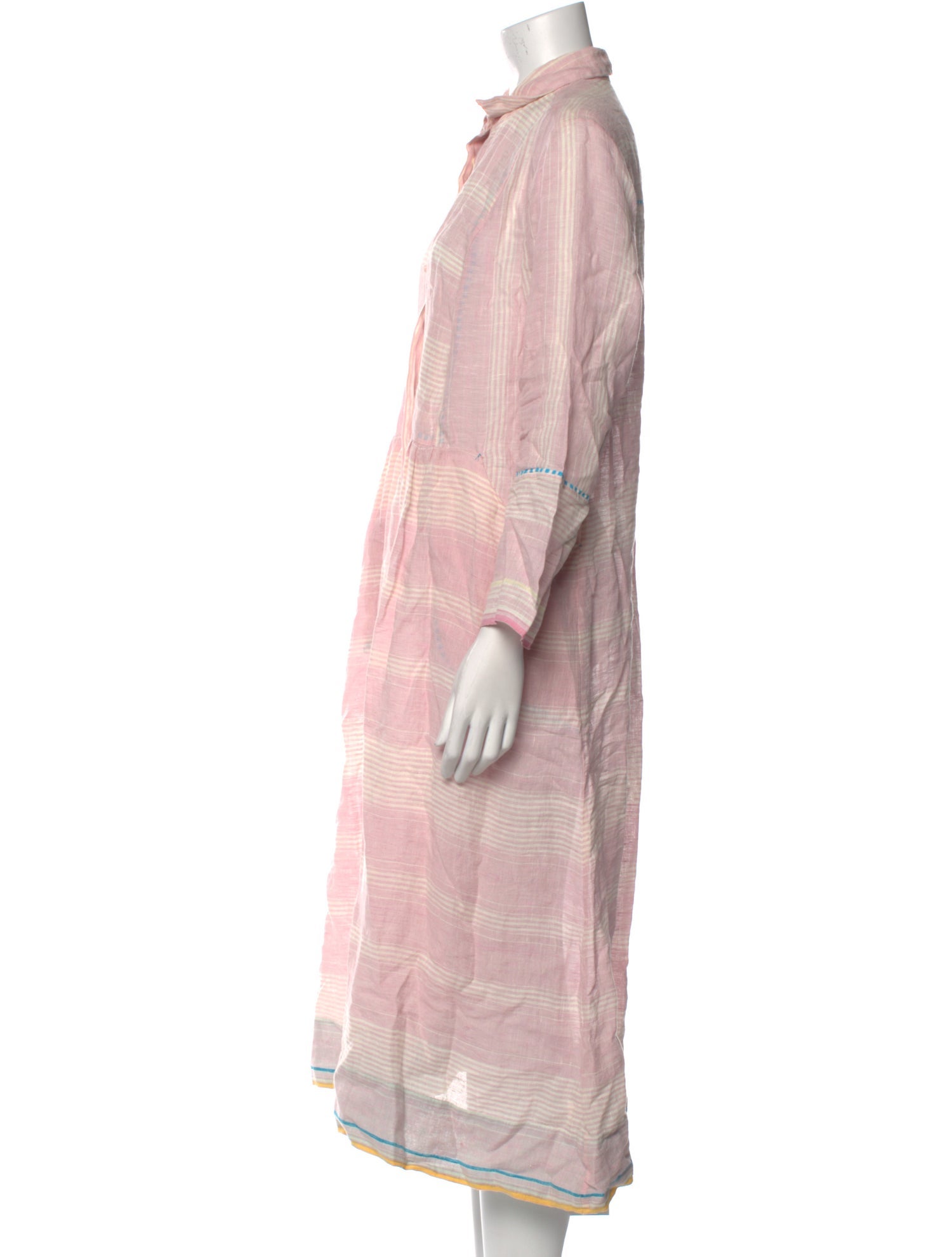 Eka Linen Midi Length Dress