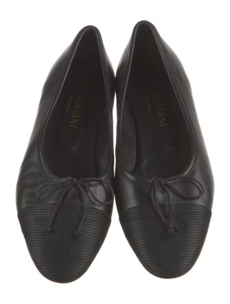 A. Soliani Suede Ballet Flats