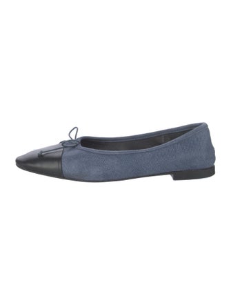 A. Soliani Colorblock Pattern Ballet Flats