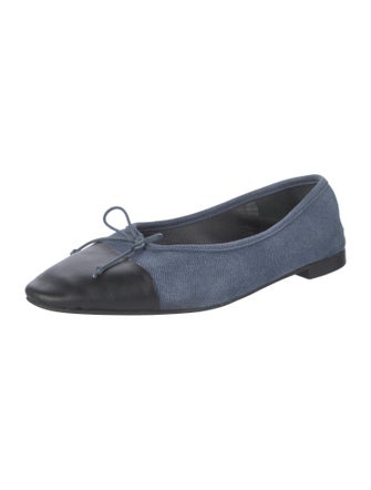 A. Soliani Colorblock Pattern Ballet Flats