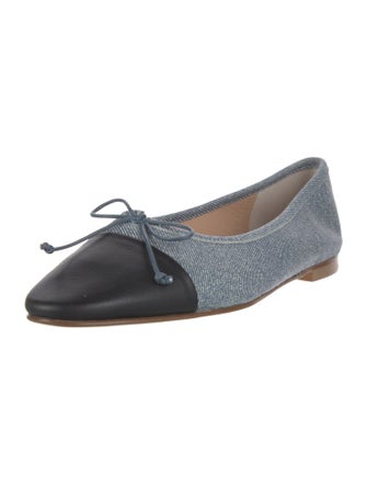 A. Soliani Suede Ballet Flats