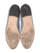 A. Soliani Suede Colorblock Pattern Ballet Flats