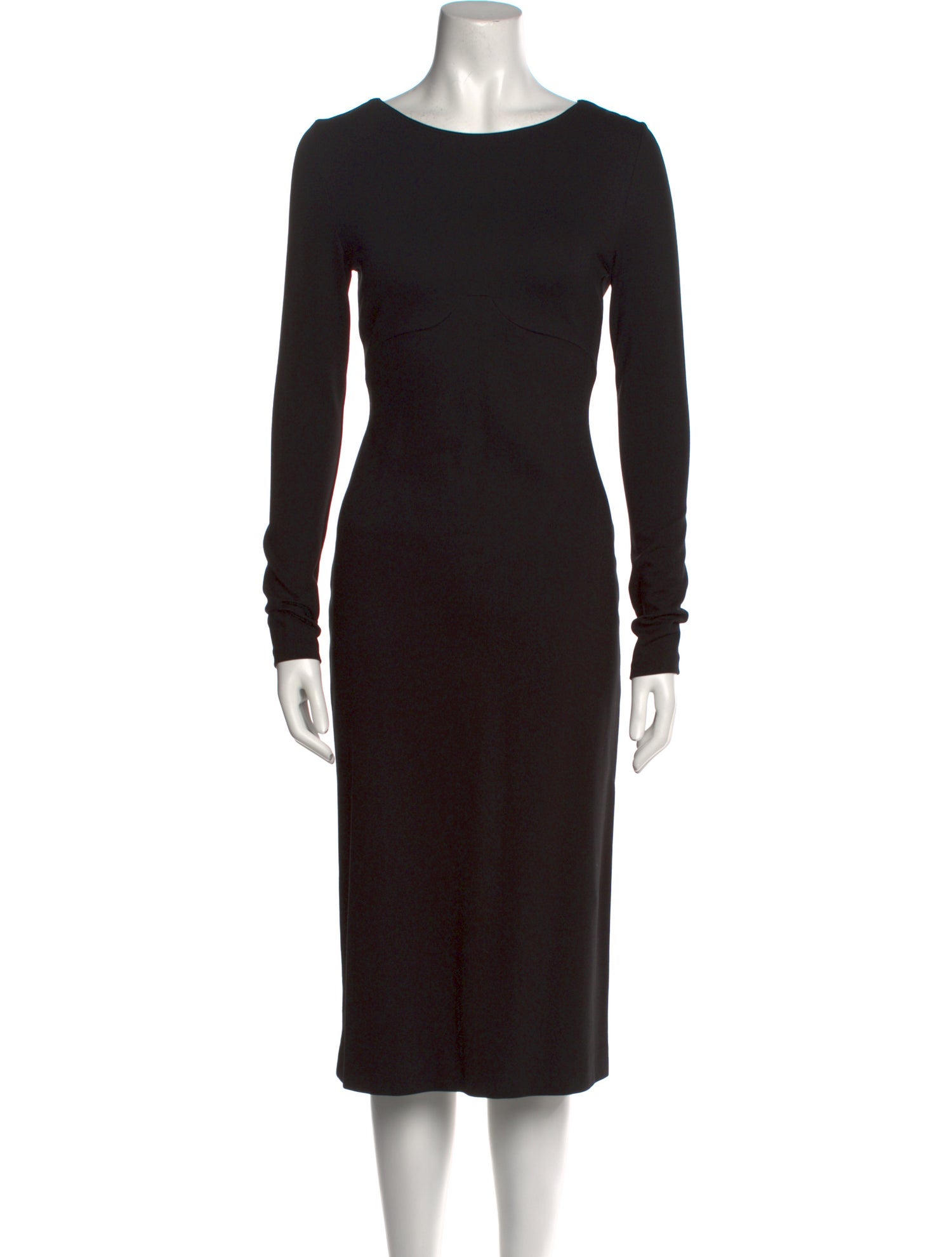 antonio barbato Bateau Neckline Midi Length Dress