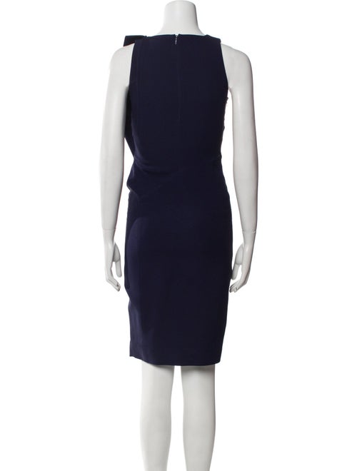 antonio barbato Bateau Neckline Knee-Length Dress
