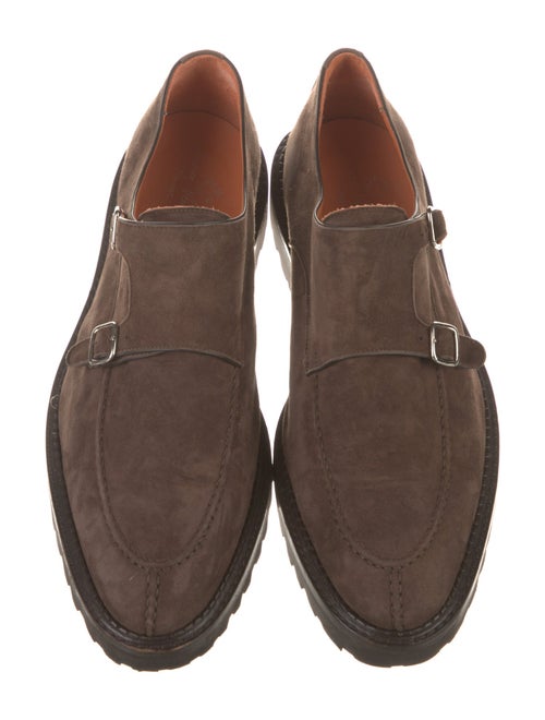 Andrea Ventura Firenze Suede Monk Straps