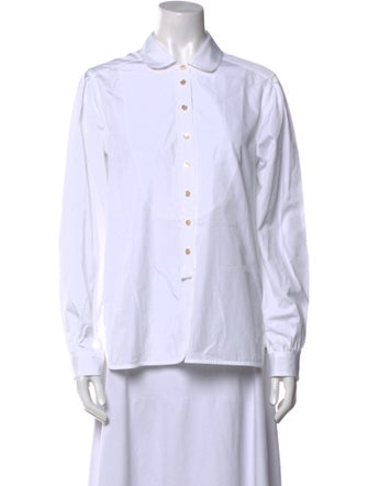 A'Court Long Sleeve Button-Up Top
