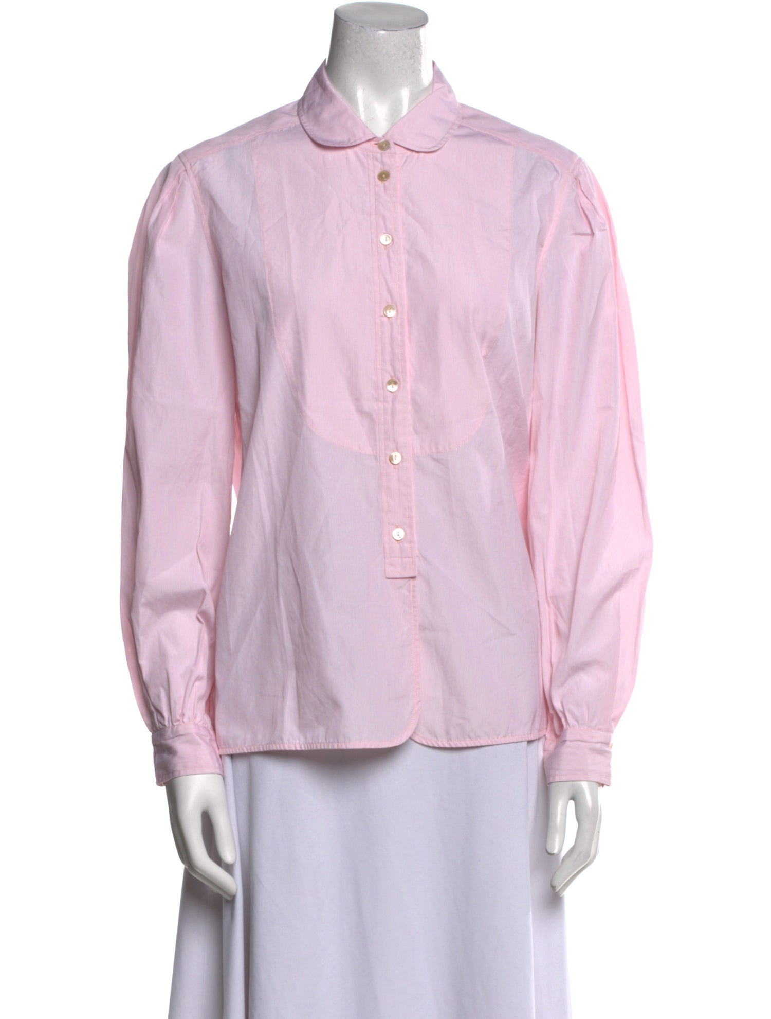 A'Court Long Sleeve Button-Up Top