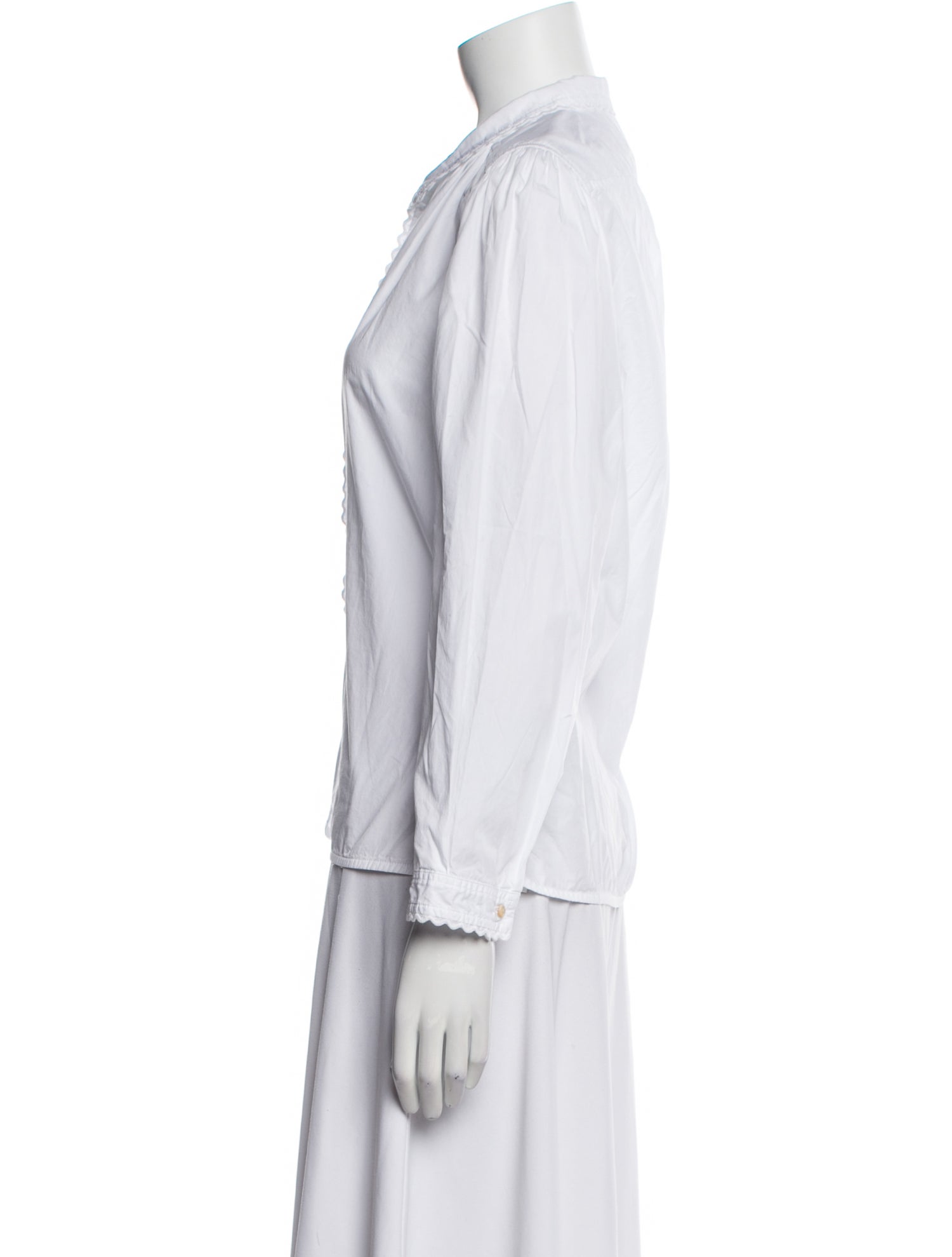 A'Court Long Sleeve Button-Up Top