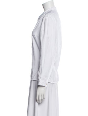 A'Court Long Sleeve Button-Up Top