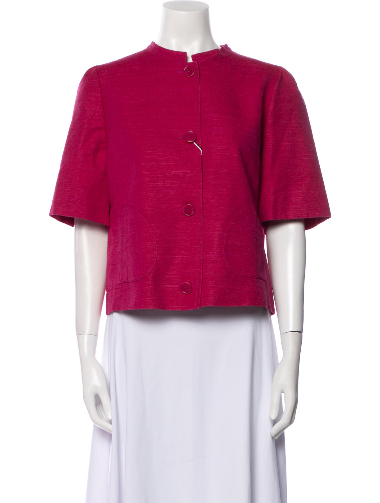 Akris Punto Silk Evening Jacket w/ Tags Pink Jackets, Clothing