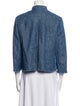 Akris Punto Tweed Pattern Denim Jacket