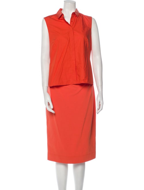 Akris Punto Midi Length Dress