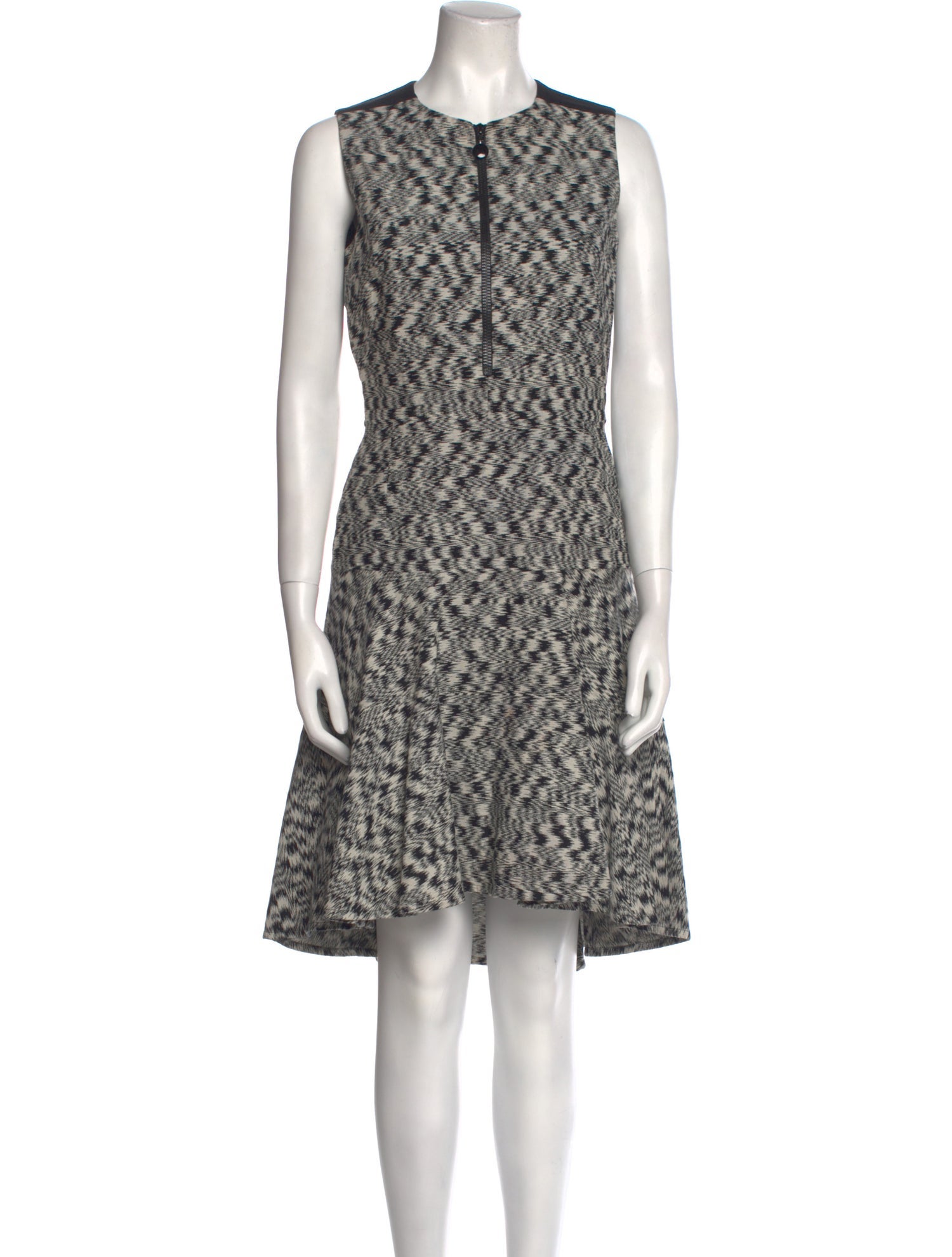 Akris Punto Printed Knee-Length Dress