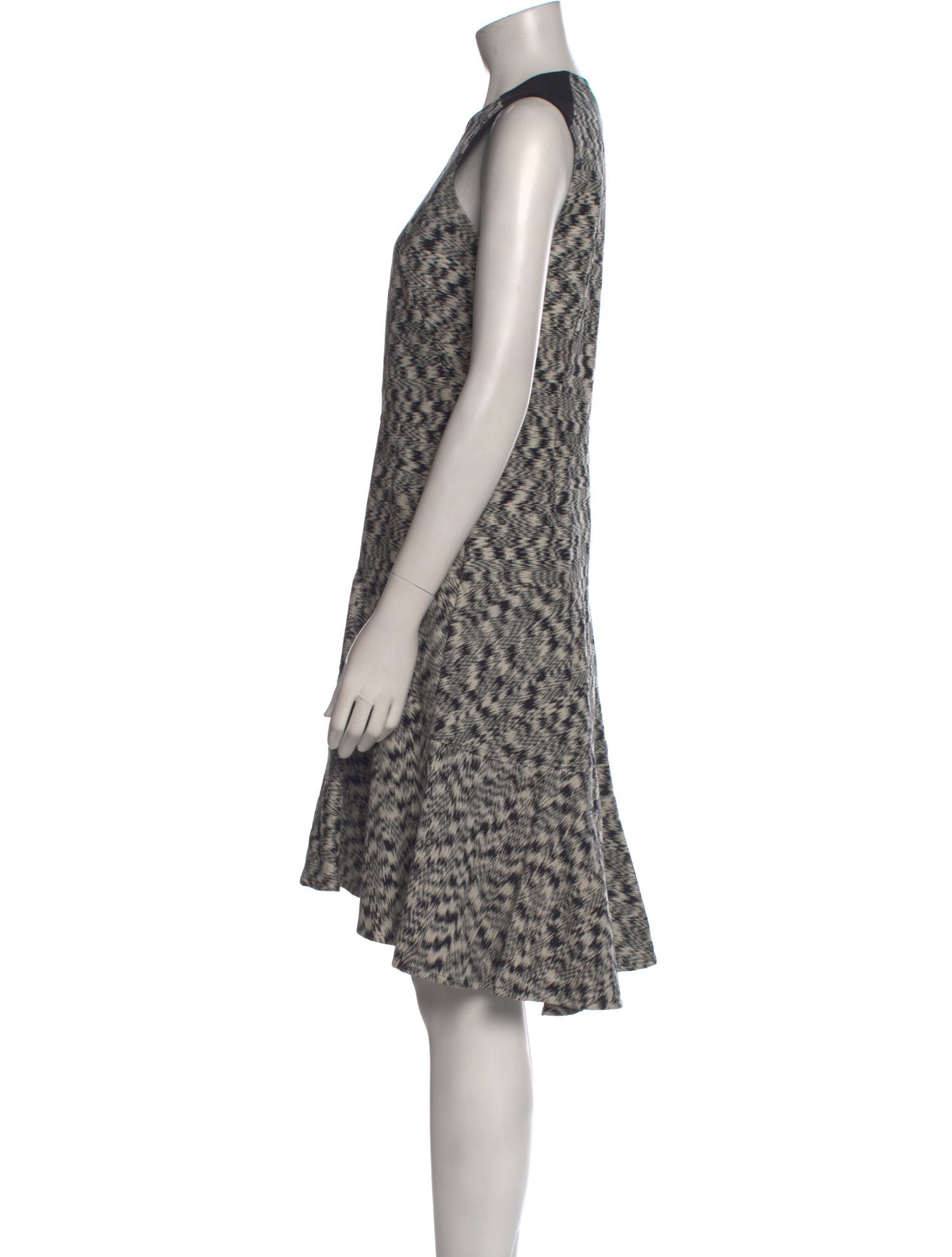 Akris Punto Printed Knee-Length Dress