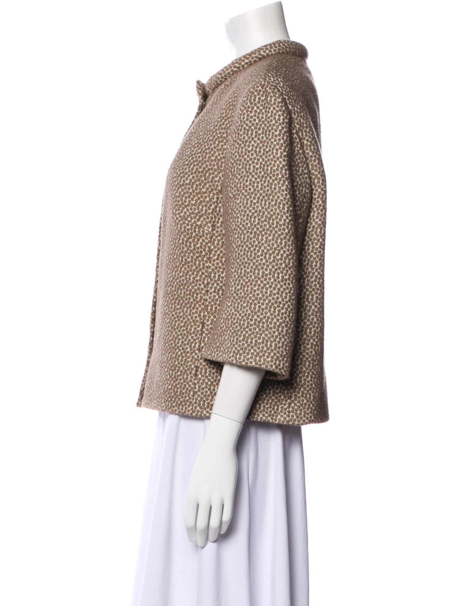 Akris Punto Printed Evening Jacket