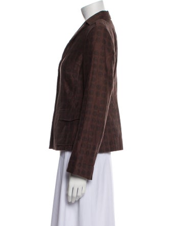 Akris Punto Polka Dot Print Blazer