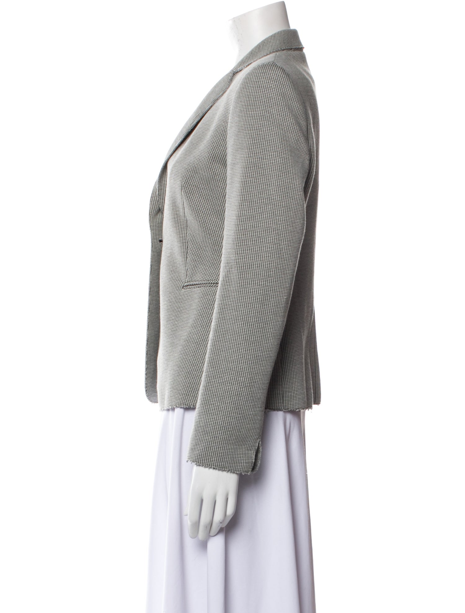 Akris Punto Plaid Print Blazer