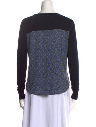 Akris Punto Crew Neck Long Sleeve Sweatshirt