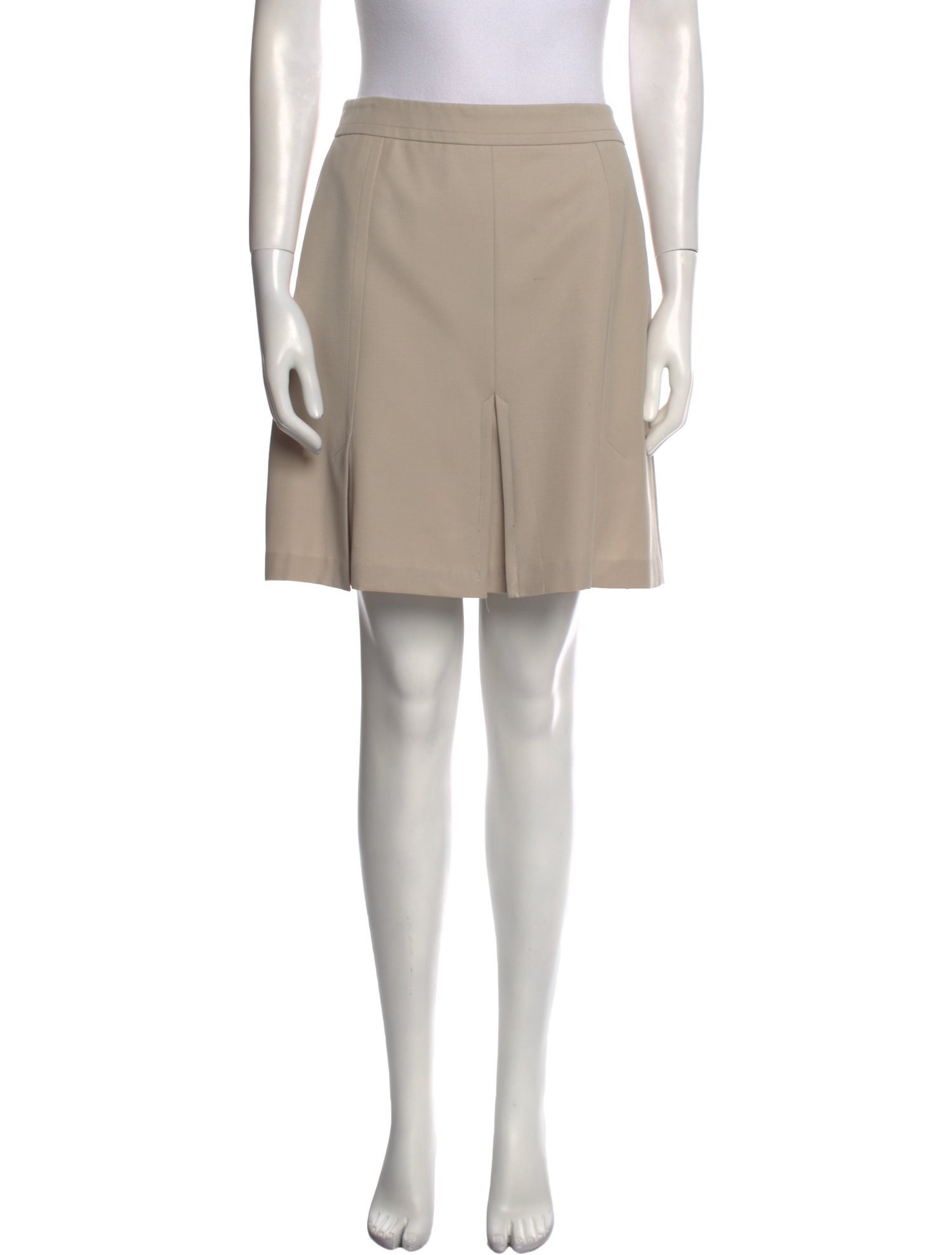 Akris Punto Wool Mini Skirt