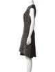 Akris Punto Wool Knee-Length Dress