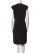 Akris Punto Wool Knee-Length Dress