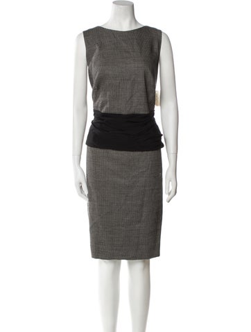 Akris Punto Dresses Wool Knee-Length Dress XL