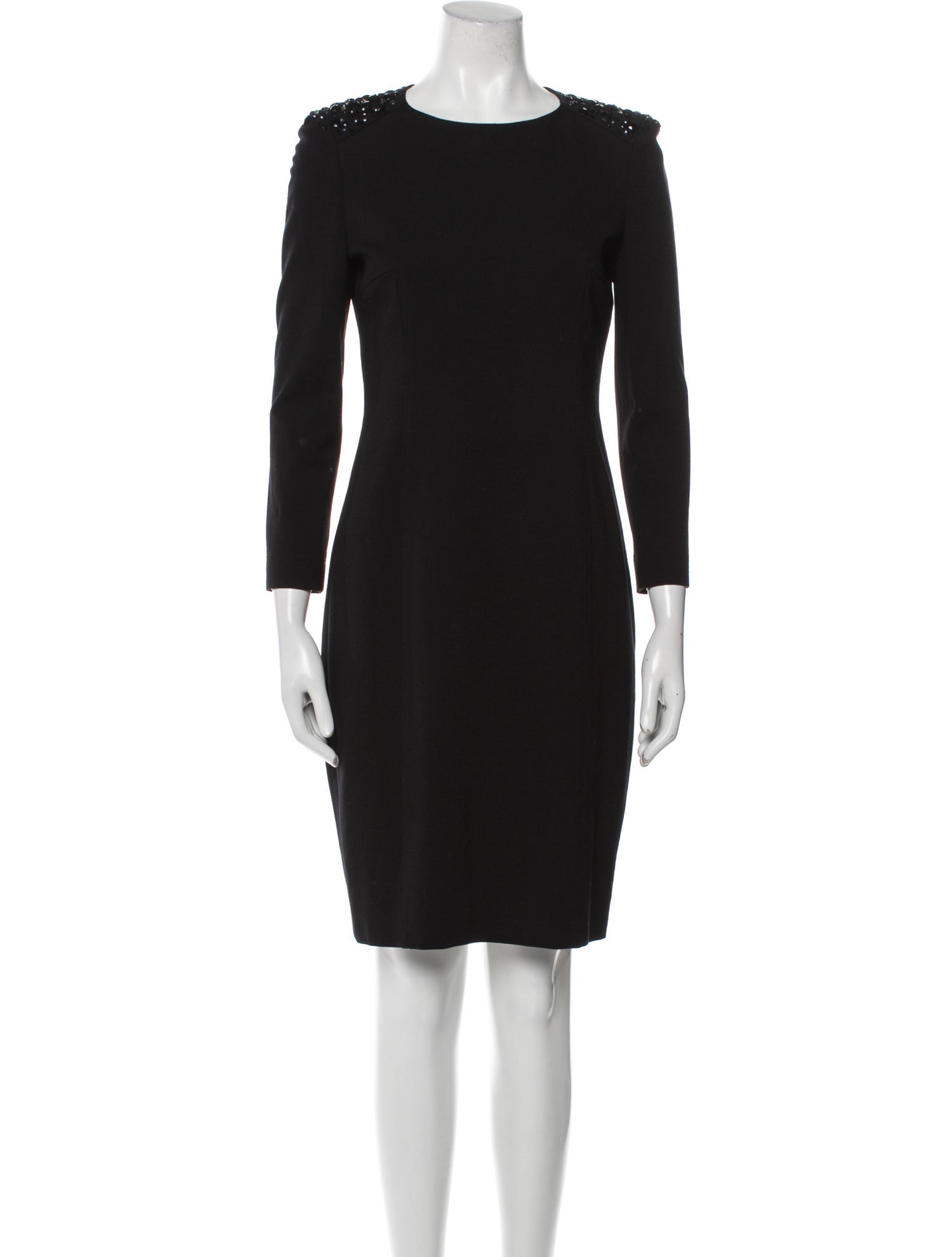Akris Punto Bateau Neckline Knee-Length Dress