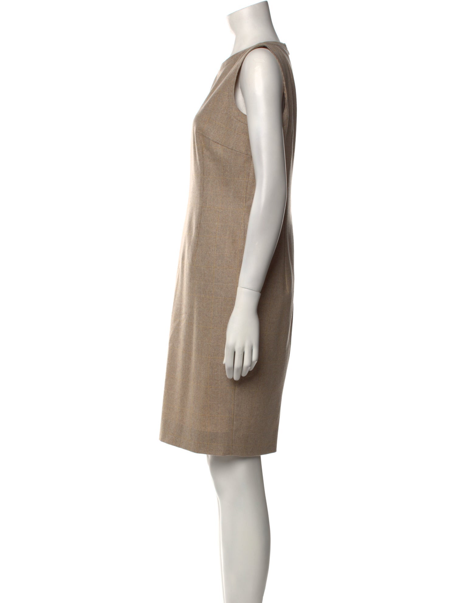 Akris Punto Bateau Neckline Knee-Length Dress