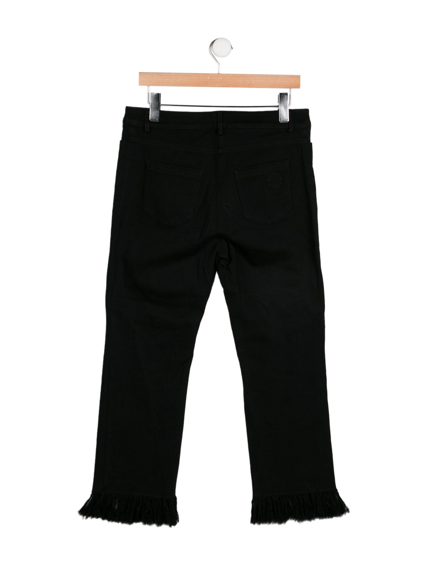 Akris Punto High-Rise Straight Leg Jeans