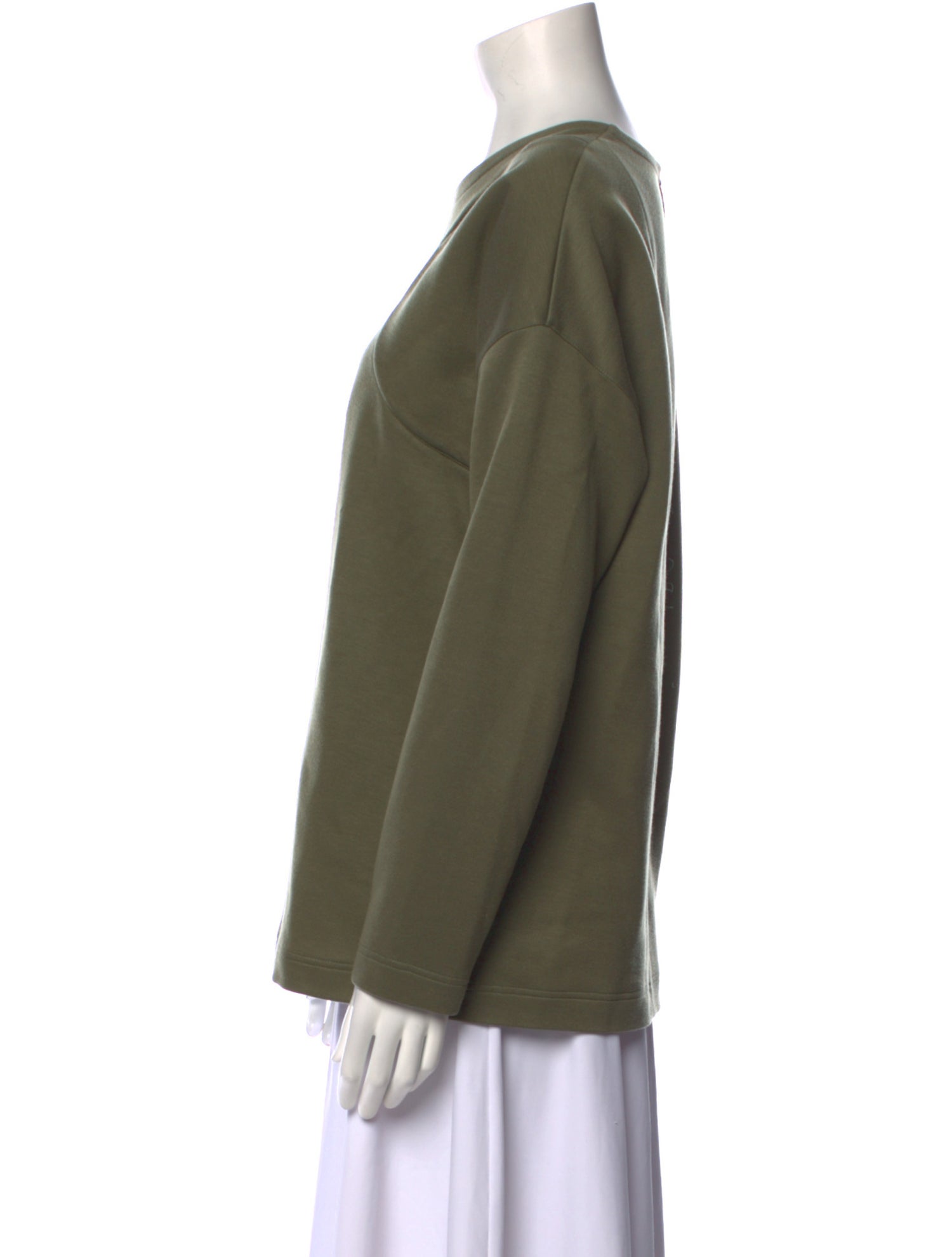 Akris Punto Crew Neck Long Sleeve Sweatshirt