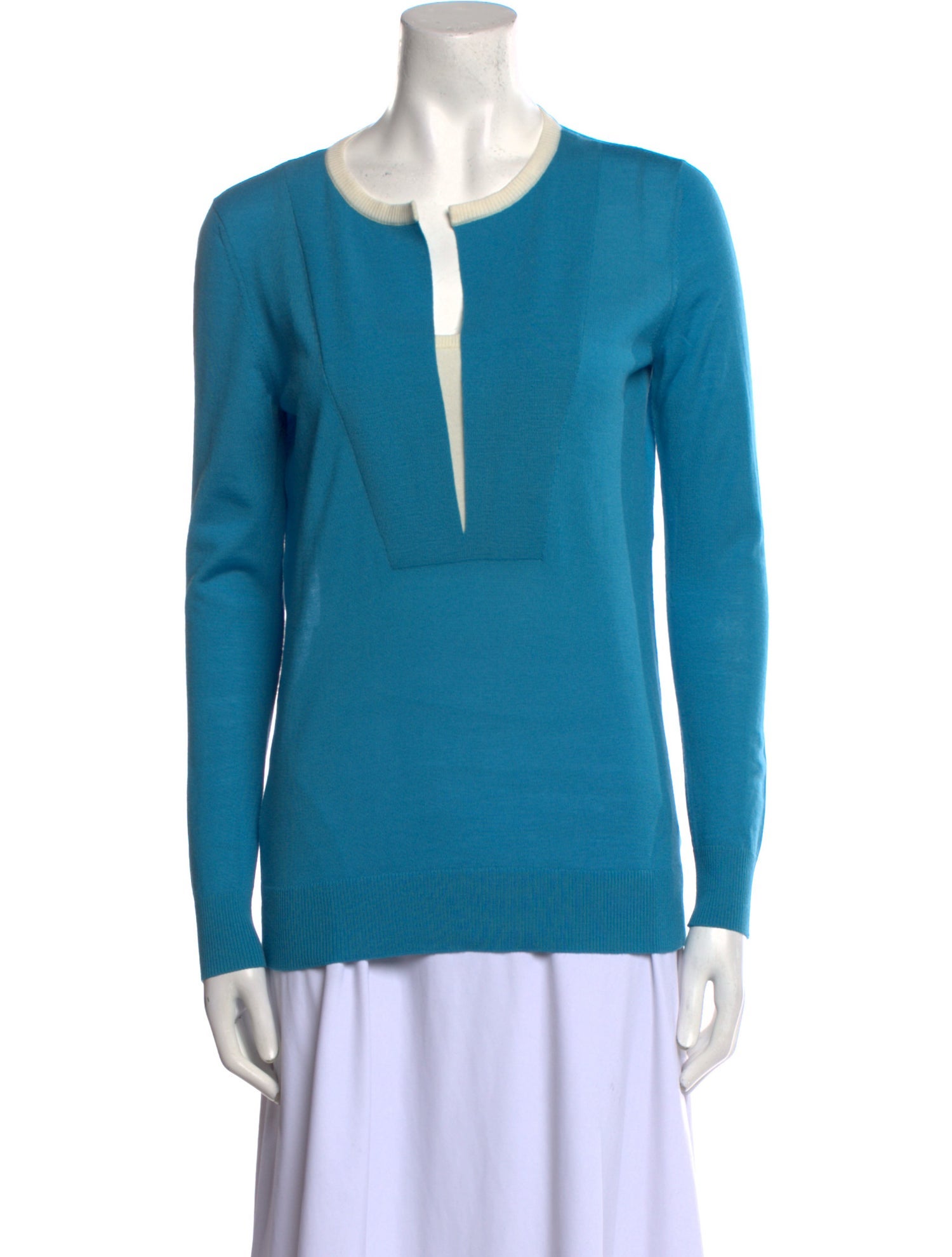 Akris Punto Wool V-Neck Sweater