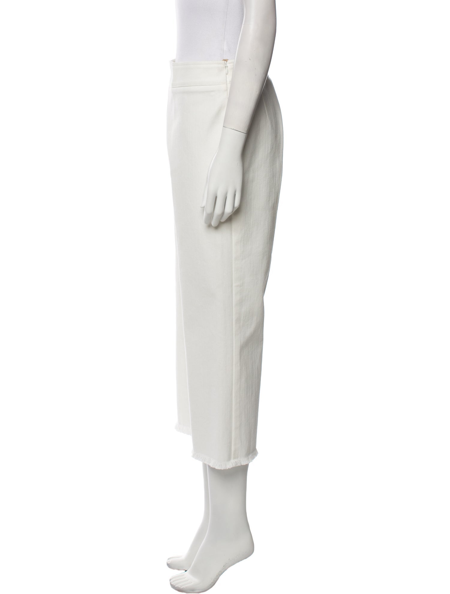 Akris Punto Mid-Rise Wide Leg Jeans