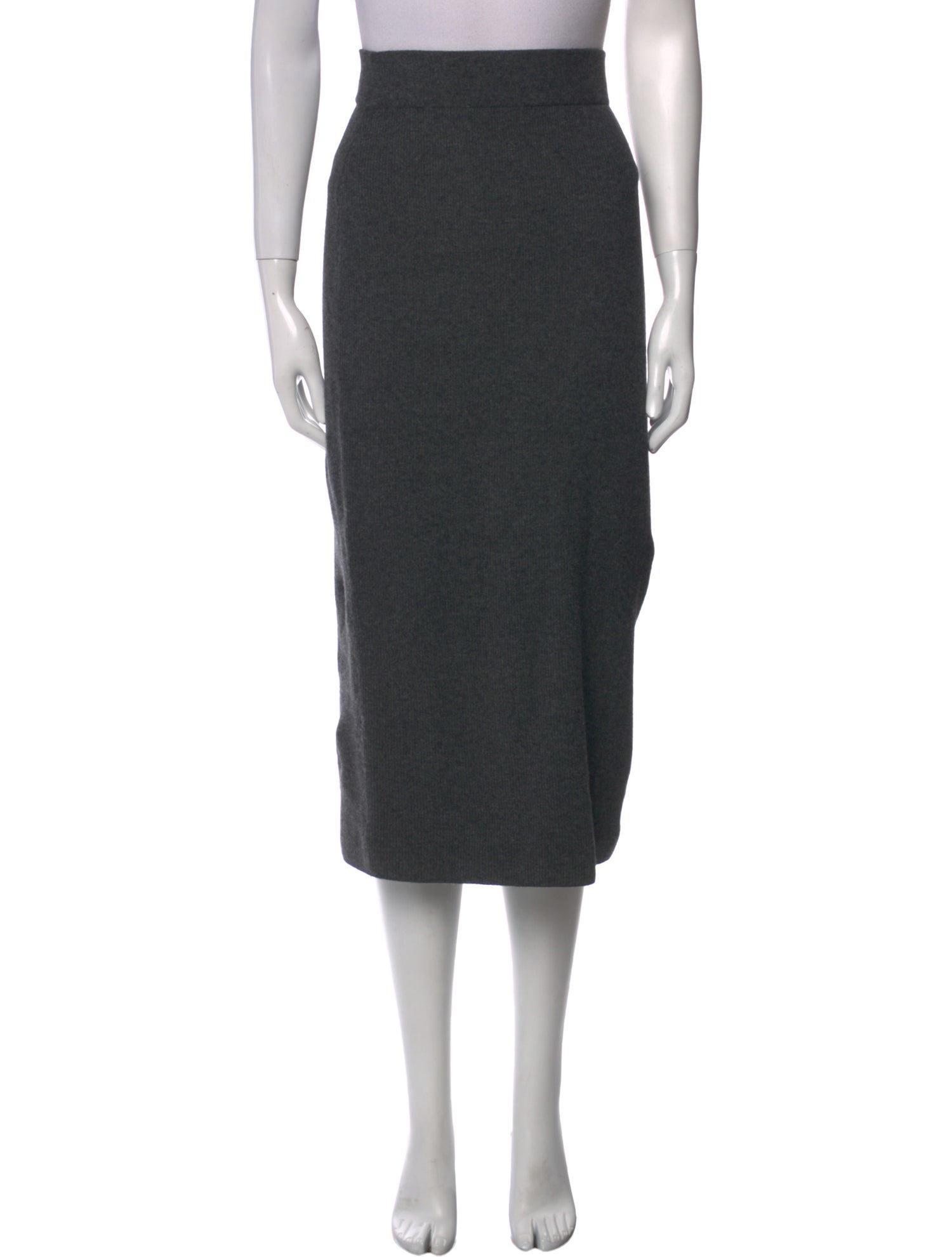 Akris Punto Virgin Wool Midi Length Skirt