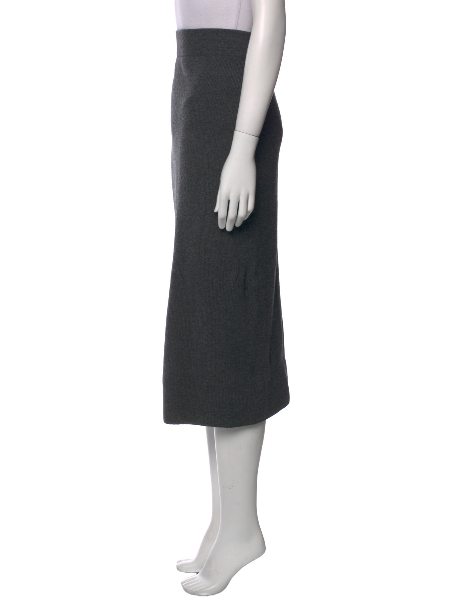 Akris Punto Virgin Wool Midi Length Skirt