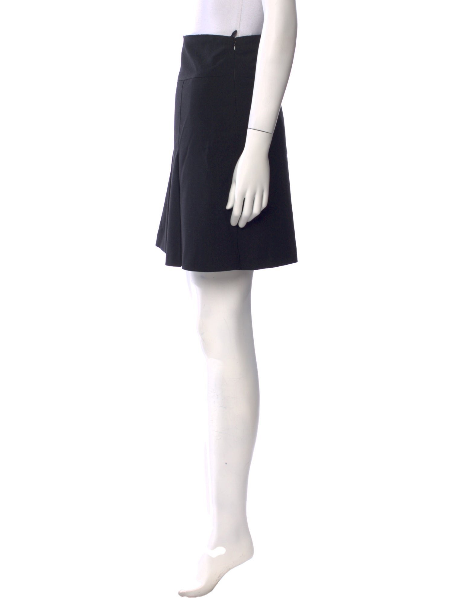 Akris Punto Wool Knee-Length Skirt