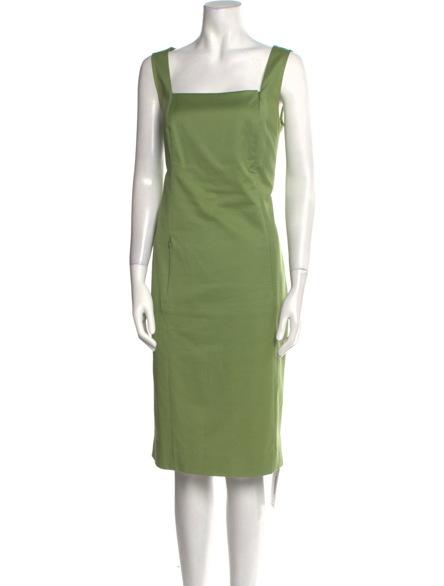 Akris Punto Square Neckline Knee-Length Dress