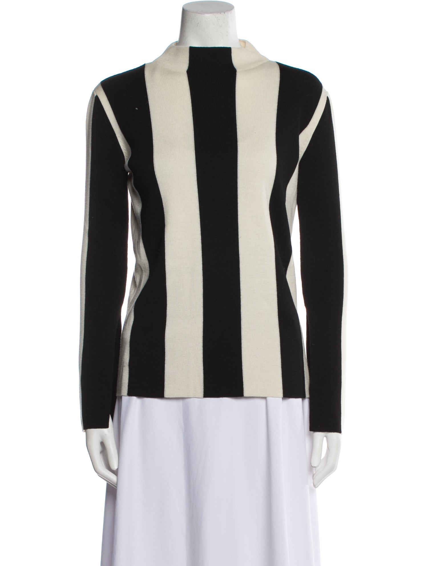 Akris Punto Wool Striped Sweater