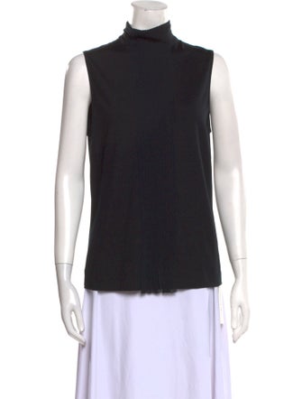 Akris Punto Mock Neck Sleeveless Top