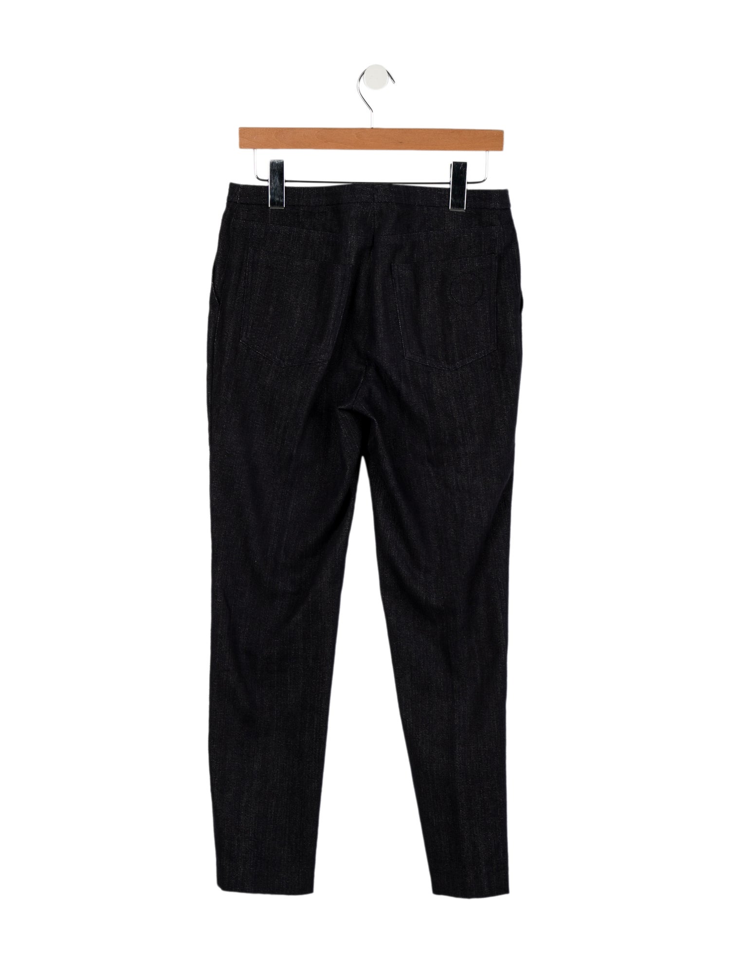 Akris Punto Mid-Rise Straight Leg Jeans