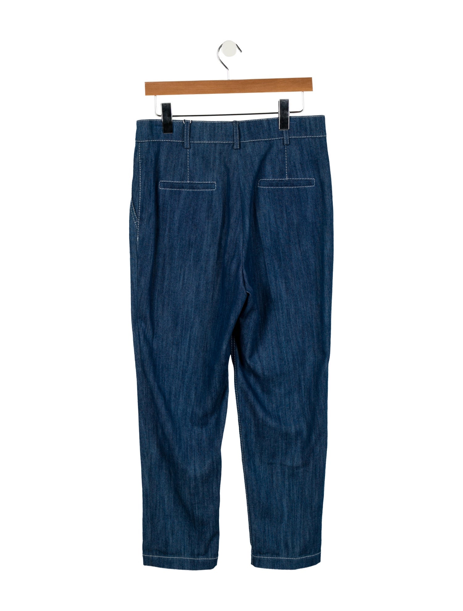 Akris Punto High-Rise Straight Leg Jeans w/ Tags