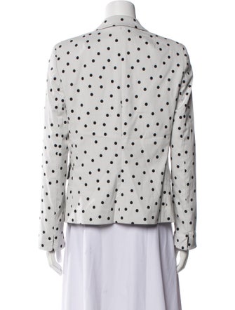 Akris Punto Polka Dot Print Blazer