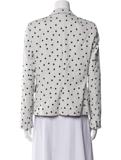 Akris Punto Polka Dot Print Blazer
