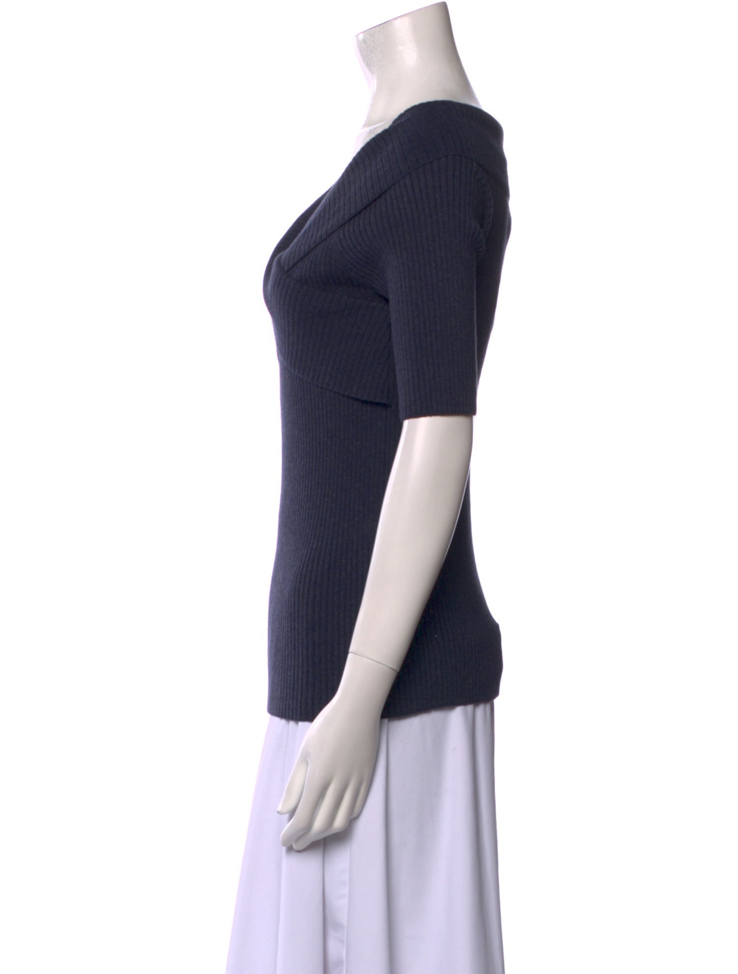 Akris Punto V-Neck Short Sleeve T-Shirt w/ Tags