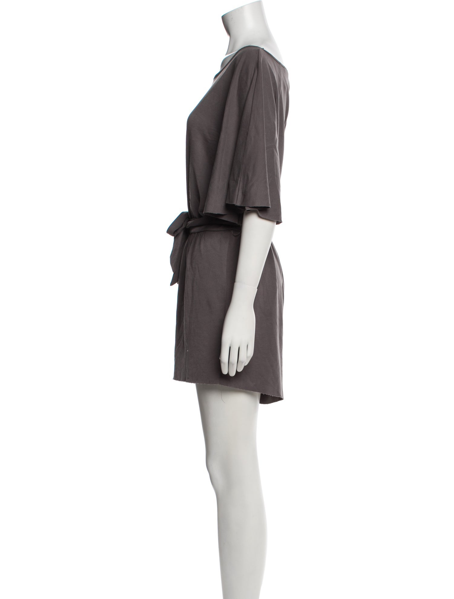 Akris x Bergdorf Goodman Scoop Neck Romper