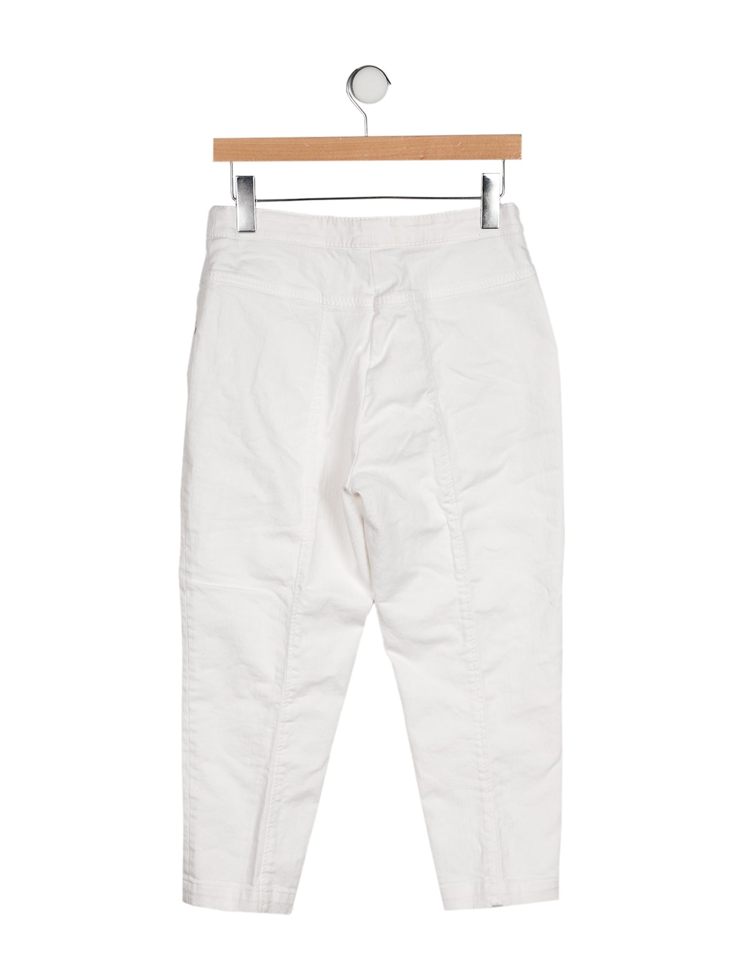 Akris Punto High-Rise Straight Leg Jeans